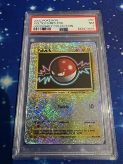 Pokemon Legendary Collection X4 Reverse Holo Grimer, Magneton, Tauros Voltorb - Image 2