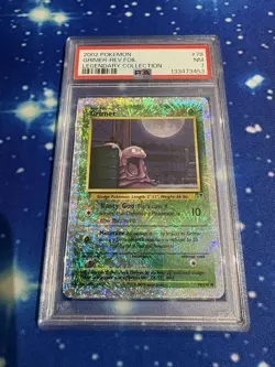 Pokemon Legendary Collection X4 Reverse Holo Grimer, Magneton, Tauros Voltorb - Image 3