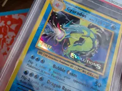 Gyarados - 2016 Pokemon XY Evolutions Prerelease Stamped STAFF ⚠ #34 - PSA 9 - Image 2