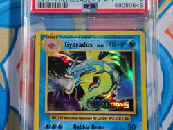Gyarados - 2016 Pokemon XY Evolutions Prerelease Stamped STAFF ⚠ #34 - PSA 9 - Image 3