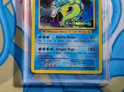 Gyarados - 2016 Pokemon XY Evolutions Prerelease Stamped STAFF ⚠ #34 - PSA 9 - Image 4