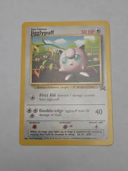 Pokemon TCG Jigglypuff 7 Wotc Promo LP - Image 1