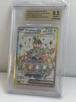 BGS 9.5💫 Pokemon | Scarlet & Violet | Terapagos ex SVP 165 | Black Star Promo - Image 5