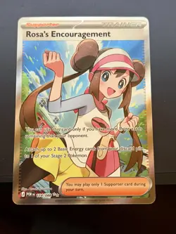 2026 Pokemon Perfect Order - Rosa’s Encouragement 114/088 Full Art NM - Image 1