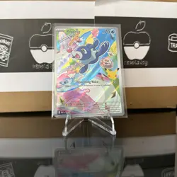 Popplio 045 First Partners Promo Illustration Rare 30th Anniversary Pokemon TCG - Image 1