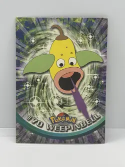 Weepinbell #70 Topps Series 1 Non-Holo Black Logo Pokemon TCG NM - Image 1