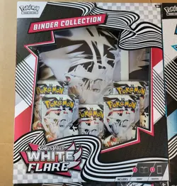 Pokemon Black Bolt & White Flare Binder Collections & 2 Unova Poster Collections - Image 3