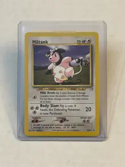 VTG Pokemon TCG Miltank 41/111 Neo Genesis Non Holo Unlimited 2000 NM - Image 1