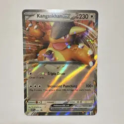 Pokemon Kangaskhan EX 055 SVP Scarlet & Violet Promo Holo 230 HP - Image 1