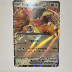 Pokemon Kangaskhan EX 055 SVP Scarlet & Violet Promo Holo 230 HP - Image 3