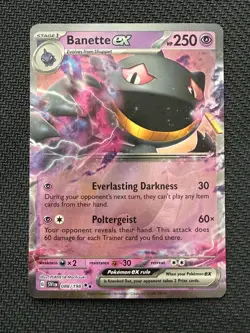 Banette Ex Holo ~ Cute Pokemon & Pink & Pastel Gallery - Image 1