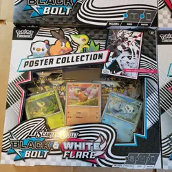 Pokemon Black Bolt And White Flare Binder Collection + 2 Poster Collections - Image 5