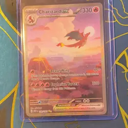 Pokemon Charizard ex 199/165 Special Illustration Rare Full Art Holo 330HP 2024 - Image 1