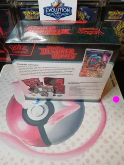 Pokemon TCG - Destined Rivals Elite Trainer Box ETB (DAMAGED Please Check Pics) - Image 2