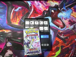 HEAVY! GOD PACKUU SIRUU 22.33g Prismatic Evolutions Pokemon TCG Booster (SEALED) - Image 1