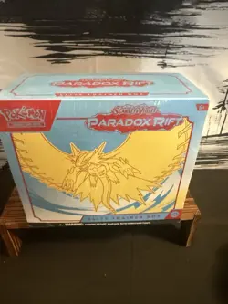 Pokemon TCG Scarlet & Violet Paradox Rift ETB [Roaring Moon] Factory Sealed - Image 1