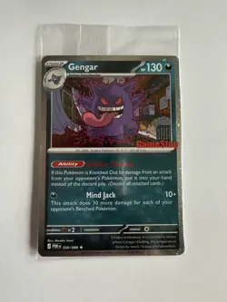 Pokemon Gengar GameStop Stamp Promo 050/088 | SEALED!! Perfect Order Promo 🔥 - Image 1