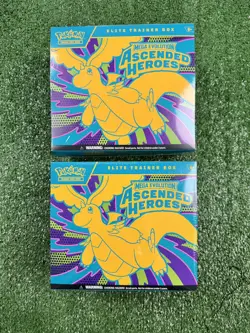 Pokemon TCG: Ascended Heroes ETB Elite Trainer Box x2 New Sealed ✅ Fast Ship 🚚 - Image 1