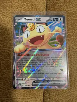 Meowth ex 062/088 Double Rare - Pokemon TCG Perfect Order - NM - Image 1