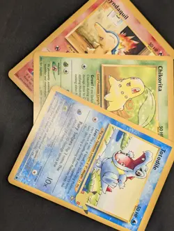 Pokemon: JUMBO First Partner Pack [Johto] - Chikorita, Cyndaquil, Tototodile - Image 2