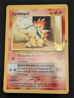 Pokemon: JUMBO First Partner Pack [Johto] - Chikorita, Cyndaquil, Tototodile - Image 4