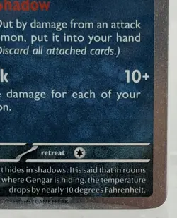 Pokemon GameStop Stamped Exclusive Gengar Promo Sealed 050/088 w/ Swirl - Image 5