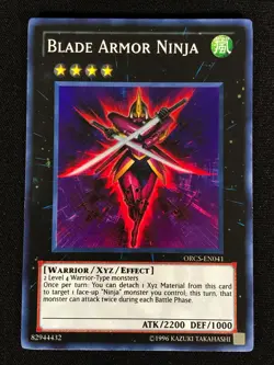 Yugioh Blade Armor Ninja ORCS-EN041 Super (NM) - Image 1
