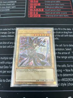 Yu-Gi-Oh Dark Magician Quarter Century Secret Alt Art 1st Edition RA04-EN001 - Image 1