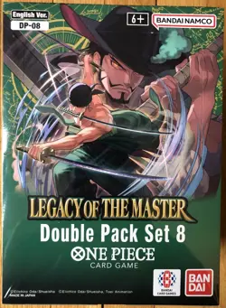 One Piece TCG Legacy of the Master OP-12 Sealed Double Pack Box English DP-08 - Image 1