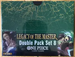 One Piece TCG Legacy of the Master OP-12 Sealed Double Pack Box English DP-08 - Image 3