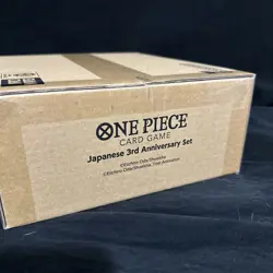 One Piece TCG Japanese 3rd Anniversary Set - Full set sealed - Image 1