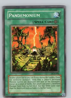 Yu-Gi-Oh TCG Pandemonium DCR-094 Unlimited Regular Common Card NM - Image 1