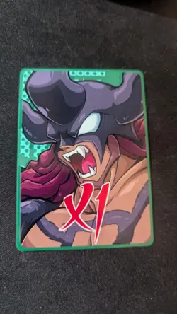 Yugioh TeamSamuraiX1 (TSX1) Metal Field Center - Destiny Hero Malicious NM - Image 1