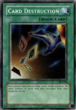 Card Destruction Super Rare Starter Deck: Yugi SDY-042 HP - Image 1