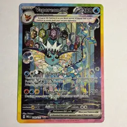 Pokemon Vaporeon ex 149/131 Special Illustration Rare Prismatic Evolutions - Image 1