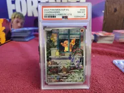 2023 POKEMON OBSIDIAN FLAMES POKEMON CENTER ETB PROMO SVP #044 CHARMANDER PSA 8 - Image 1
