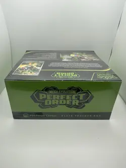 Pokemon TCG Perfect Order Pokemon Center ETB New Factory Sealed - Image 3