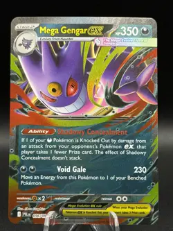 Pokemon TCG Phantasmal Flames Mega Gengar ex 056/094 - Image 1