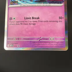 Zacian Pokemon Phantasmal Flames Staff Promo #015 - Image 4