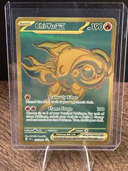 Pokemon TCG: S&V Paldean Fates - Chi-Yu ex HR 241/091 - NM+ - Image 1