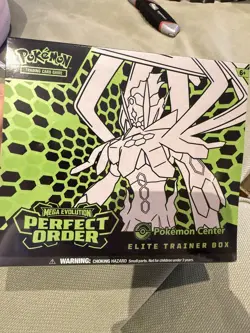 Pokemon TCG Perfect Order - Pokemon Center ETB - SLIGHT TEAR - Image 1