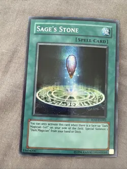 Sage's Stone YuGiOh Reshef of Destruction Gameboy Advance Promo #ROD-EN003 2004 - Image 1