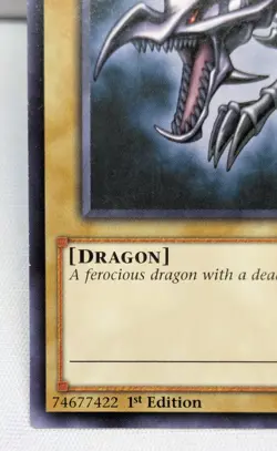 1st Ed Red-Eyes Black Dragon MIL1-EN027 Yugioh - Image 5