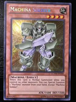 Machina Soldier - LP - LCYW-EN168 - Unlimited - Secret Rare - Image 1