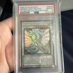 Konami Yu-Gi-Oh! Ancient Fairy Dragon RA01-EN030 PSA 10 1st Ed 25th Anniv POP 7 - Image 1