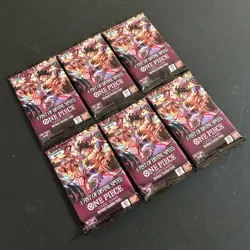 One Piece A Fist Of Divine Speed OP-11 - 6 Booster Pack Lot Direct From Bandai! - Image 2