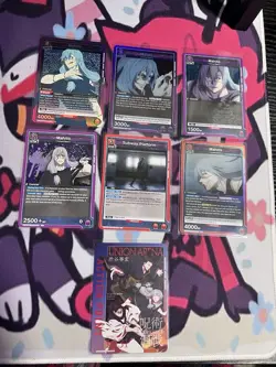Mahito Jujutsu Kaisen Union Arena 7 Card Lot - Image 1