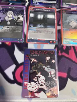 Mahito Jujutsu Kaisen Union Arena 7 Card Lot - Image 4
