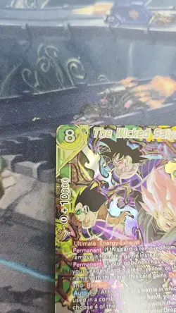 Dragon Ball Super Card Game The Wicked Saiyans Saiyan Showdown BT15-153 SCR - Image 2
