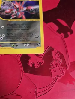 LP+ 2003 Rocket's Scizor #4 Best Of Game WOTC Promo Pokemon Card - Image 2